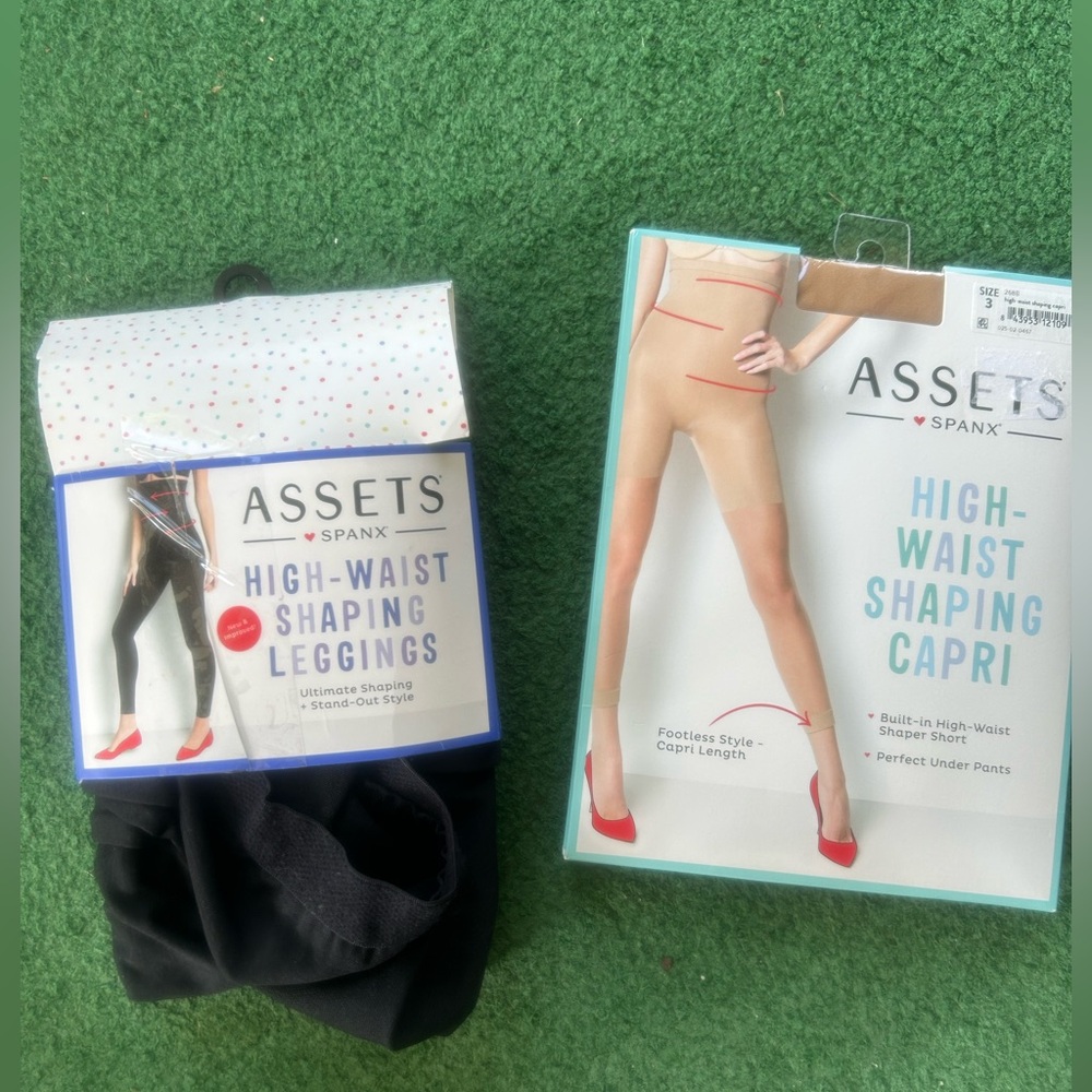 NWT 2 pair of spanx Shapeware. 1 is tan & 1 is black. $20 for both is a deal